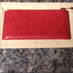 Louis Vuitton zipper wallet pouch. Great condition